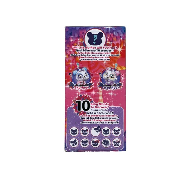 Peek-a-Roo Rainbow Pando-Roo Plush Toy and Baby with Bonus Bows Interactive - Picture 2 of 4